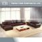 luxury furniture modern 100% top grain leather sofa set