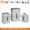 Square Metal rice storage container bin