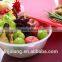 Wholesale big plastic salad bowl set with lid