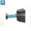 wall mounting retractable strap/belt queue barrier