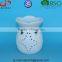 Popular sales white Essential Oil Ceramic Burner Aroma Diffuser