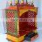 Beautifully Hand Painted Wooden Temple With 1 Drawer