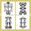 metal fence decoration