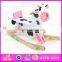 2015 Hot Selling Best quality kid wooden rocking horse toy,Educational customized intelligence wooden rocking horse toy WJY-8001