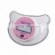 Portable Digital LCD Pacifier Thermometer Baby Nipple Soft Safe Mouth Nipple Temperature Pacifier Chain Clip Holder VCI24 P20