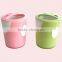 2 In 1 Bathroom Plastic Toothbrush Holder Cup