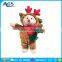 christmas plush toy cute lint bear wearing christmas decoration suit