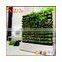 2015 Hot sale artificial grass wall decor plastic gras wall and hanging vertical green wall for plant system flower