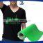 T-shirt Heat transfer pvc PU flcok film self adhesive vinyl with sticky , Green