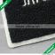 Professional Design Square Shape Black Chenille Embroidery Badges