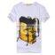 High Quality Custom Print 95% Cotton 5% Elastane T Shirt