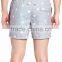 Customize Colorful Dots Pattern Swimwear 100% Polyester Swim Trunks 27" Leg Opening Men's Sportswear Running Shorts
