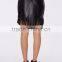 Western women sexy skirt retro tassel bag hip pencil PU skirt