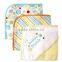 Trade Assurance Applique Cotton Terry Swaddle Baby Blanket With Embroider-elephant