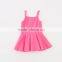 latest new design cotton spandex infant dresses baby little girls casual summer dresses