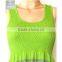 Fashion sleeveless knitted dress for African women