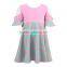 Baby Girls Clothes Striped Printed Cotton Dress children frocks designs