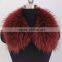 Myfur Grey Color Raccoon Fur Hooded Collar for Man and Women Coat Trim