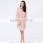 Relaxed fit wrap front comfortable bamboo bathrobe wholesale luxury bathrobe