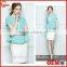 Women summer two pieces business suits office lady uniform