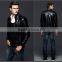 Early spring Newest design leather Man Pu jackets leather boys locomotive suit