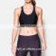 New fashion custom made design sublimation printed mesh lining sports bra for young women
