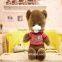 Handmade Giant plush teddy bear soft toys with strip sweater wholesale with small MOQ