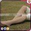 Wholesale cheap bright colors stylish custom knitted short knitting leg warmers with button
