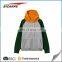 Custom made two tone wholesale hoodies with own logo