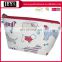 Bulk cosmetic bags cheap wholesale makeup bags printed dog pattern zip up bags travel makeup bag