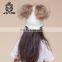 Specification With Two Top Balls Knit Fur Pompoms Knitted Winter Beanie Hat