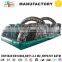 funny inflatable camouflage obstacle For Boys Playground Toys On Sale