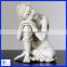 customized resin little mond sitting buddha figure