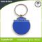 Hot sale Newest fashion customized color round metal keychain