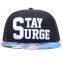 China acrylic 6 Panel Black Custom 3D Embroidery Snapback Hats