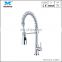 Chrome finish dual sprayer kitchen faucet pull out kitchen taps