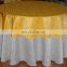 Factory price microfiber polyester wedding table cloth