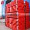 scaffolding construction painted surface prop jack adjustable