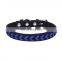 New color woven pet collar soft microfiber dog chain cat collar