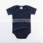 Summer pure color 100% cotton baby jumpsuit short sleeves rompers