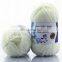 Free samples hand knitting wholesale sell knit 100% 16s 32s combed baby milk cotton Acrylic woven crochet yarn ball of yarn