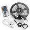 LED Strip Light IP65 5M/roll RGB SMD3528 with US/EU Plug for Home Decoration