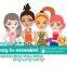 DIY Kids toy Educational toy Dream house Girl house 3d Puzzle