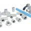 Rigid aluminum alloy piping network system compressed air gas pipe system, vacuum, and inert gas pipe Air-Compressor Parts