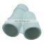 Bath Whirlpool Parts PVC Sanitary Pipes Fittings Y Shape PVC Fitting