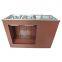 Chile Construction Wholesalers Distributors Kitchen Cabinet Kitchenette Metal Sink Base Cabinet