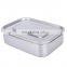 Portable stainless steel lunch box with block Sustainable school food jar with custom logo