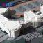 Model scale buildings 1/50 miniature High school with LED lights