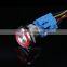 22mm Waterproof Metal Push Button Switch Momentary Latching LED Light Lamp Illumination 3-48V 100V 220V Car Auto Engine PC Start
