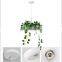 Green Leaf Aluminum Chandelier Simple Restaurant Personality Hotel Pendant Light Interior Decoration Lighting